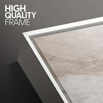 Zenobia Framed Canvas Print - Elegant Wall Art Gift