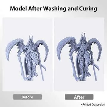 ELEGOO Mercury Plus 2.0 Large Wash and Cure Machine for LCD/SLA/DLP 3D Printing Models Cure Box with Rotary Curing Turntable and Washing Bucket