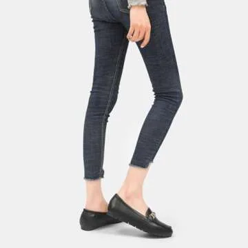 Cvistpieo Women's Comfortable Slip-On Loafers for Work