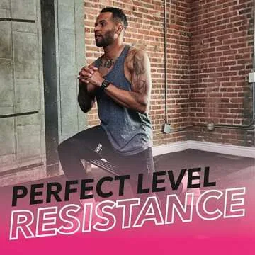 SteelFit Resistance Bands for Legs | Durable Exercise Bands with Soft-Touch Fabric for Glutes & Thighs | Non-Slip Workout Bands for Home, Gym, Pilates & Yoga | M/L, 14"