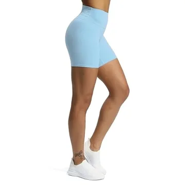 Aoxjox Trinity High Waisted Biker Shorts for Women