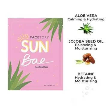 Capture Radiance with SUN BAE Aloe & Shea Butter Mask
