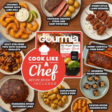 Gourmia Air Fryer Toaster Oven Combo for All Cooking Styles