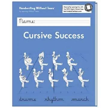 Learning Without Tears Cursive Success Workbook for 4th Grade - Handwriting & Language Arts Lessons