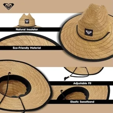 Roxy Tomboy Straw Sun Hat for Stylish Summer Protection