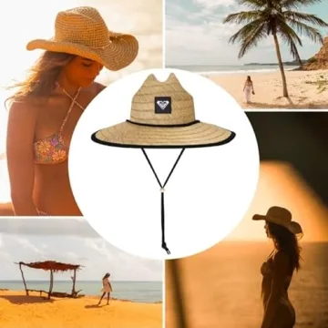Roxy Tomboy Straw Sun Hat for Stylish Summer Protection