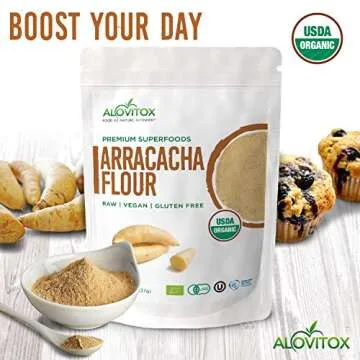 Organic Arracacha Flour - Gluten Free & Low Carb Delights