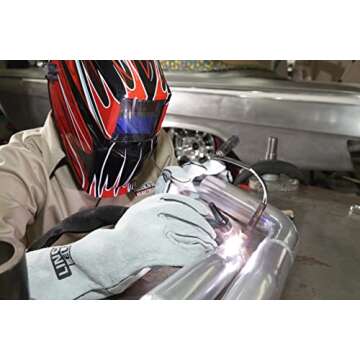 Lincoln Electric Leather Welding Gloves KH641 - Premium Hand Protection for Welders