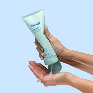 Aquage Defining Gel, For Curly, Wavy or Permed Hair, Repairs Hair Strands For Well-Defined Curls Without The Frizz, 6 fl. oz.