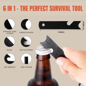 Friendly Swede XL Ferro Rod Fire Starter for Survival