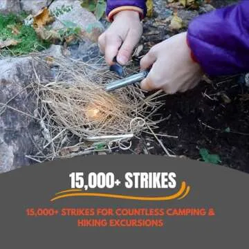 Friendly Swede XL Ferro Rod Fire Starter for Survival