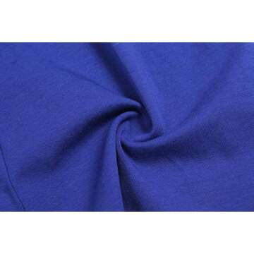 Aphratti Women's Long Sleeve Fall Dresses 2024 Casual Peter Pan Collar A Line Fit and Flare Skater Goth Dress Blue Medium