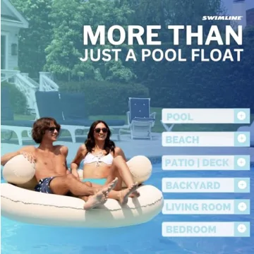 SWIMLINE Cloud Chaise 360 Floating Raft for All Ages