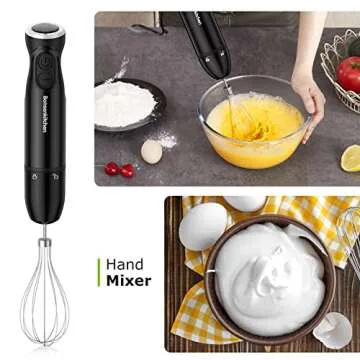 Bonsenkitchen Immersion Blender: Powerful & Versatile Kitchen Tool