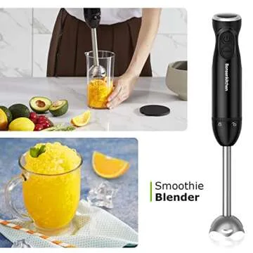 Bonsenkitchen Immersion Blender: Powerful & Versatile Kitchen Tool