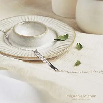 Personalized Engraved Bracelet - Custom Jewelry Gift