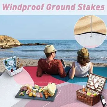 PY SUPER MODE Waterproof Picnic Blanket for Outdoor Fun