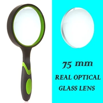 NIACONN 5X Magnifying Glass for Seniors and Kids