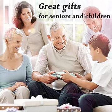 NIACONN 5X Magnifying Glass for Seniors and Kids