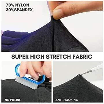 Makartt UV Gloves - UPF 50+ Protective Nail Art Gloves