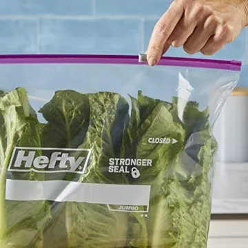 Hefty Slider Jumbo Storage Bags - 12 Count Solution