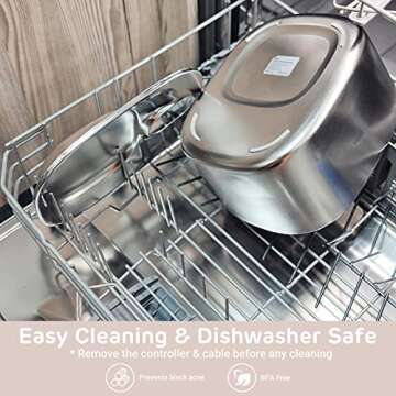 iPettie Stainless Steel Cat Water Fountain, 4L Capacity