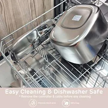 iPettie Stainless Steel Cat Water Fountain, 4L Capacity