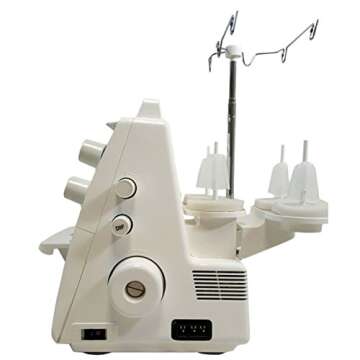 Juki MCS-1500 Cover & Chain Stitch Sewing Machine W/Free Bonus Needles