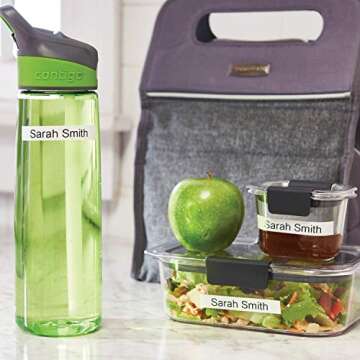 DYMO Label Maker with 2 D1 DYMO Label Tapes | LabelManager 160 Portable Label Maker, QWERTY Keyboard, One-Touch Smart Keys, Easy-to-Use, for Home & Office Organization