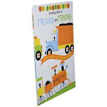 Ed Emberley's Drawing Book of Trucks and Trains for Kids