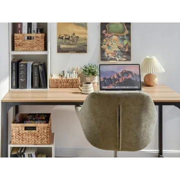 Stylish StorageWorks Wicker Baskets Set of 2 for Organizing