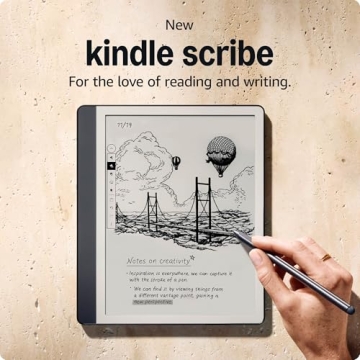 Amazon Kindle Scribe 64GB - Write on Books & Docs