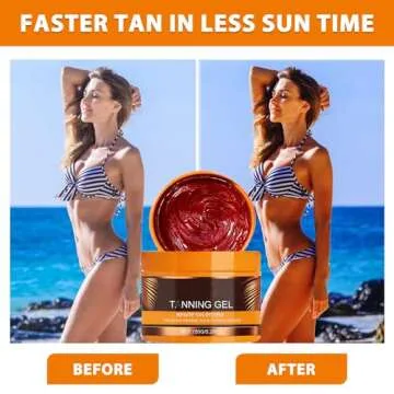 Luxury Intensive Tanning Gel - Instant Tan for All Skin Types