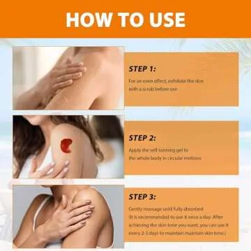 Luxury Intensive Tanning Gel - Instant Tan for All Skin Types