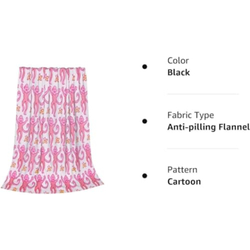 Cozy Monkeys Ultra-Soft Flannel Blanket for All Ages