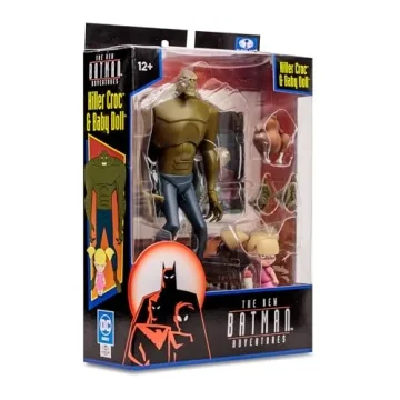 McFarlane Toys Batman Adventures Killer Croc & Baby Doll Figures