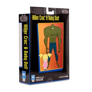 McFarlane Toys Batman Adventures Killer Croc & Baby Doll Figures