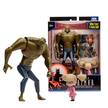 McFarlane Toys Batman Adventures Killer Croc & Baby Doll Figures