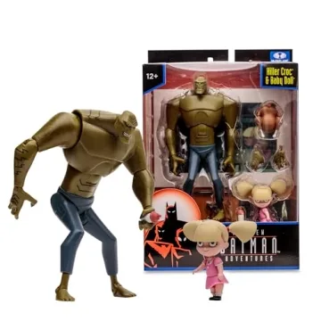 McFarlane Toys Batman Adventures Killer Croc & Baby Doll Figures