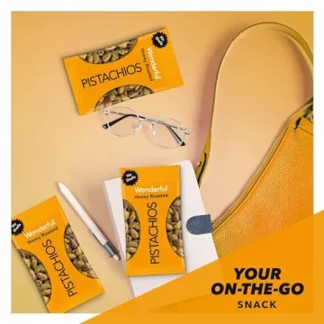 Wonderful Pistachios No Shells, Honey Roasted, 2.25 Ounce