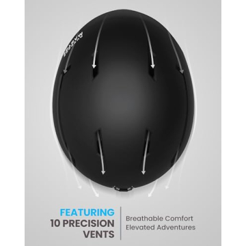 OutdoorMaster Ski Helmet Set with Goggles for All Ages