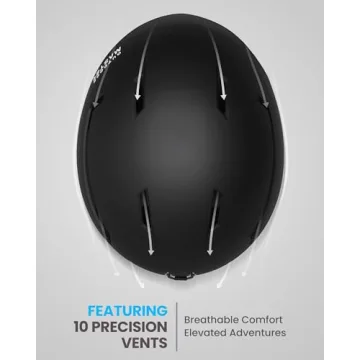 OutdoorMaster Ski Helmet Set with Goggles for All Ages