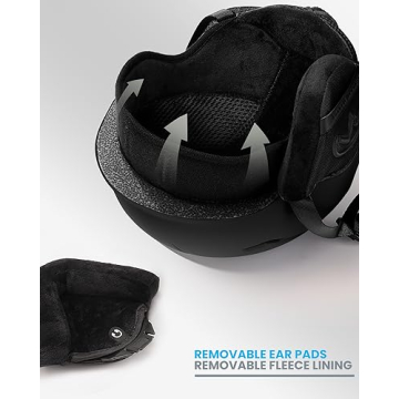 OutdoorMaster Ski Helmet Set with Goggles for All Ages