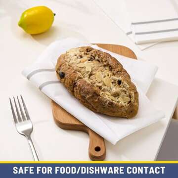 Elegant Silver Disposable Napkins for Weddings & Events