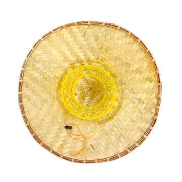 Buy Chinese Bamboo Coolie Hat for All Ages