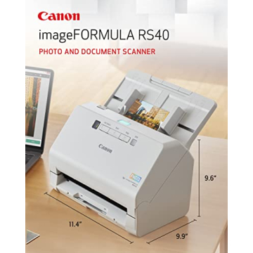Canon imageFORMULA RS40 High-Speed Scanner for Photos and Documents
