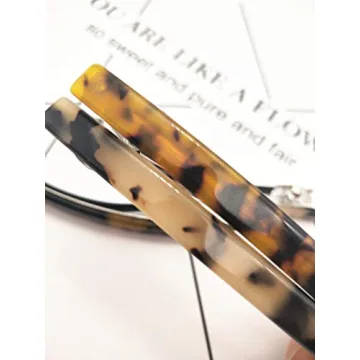 Elegant 4 Pack Automatic Hair Clip Barrettes for Women