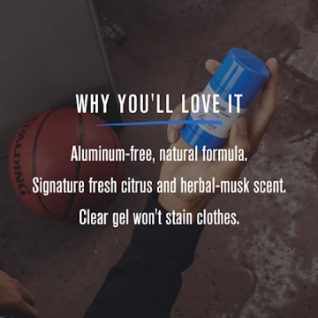 Baxter Deodorant for Men, Citrus & Herbal Musk, 2.65 oz