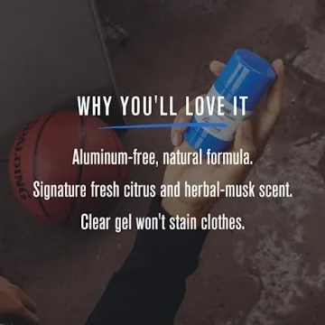 Baxter Deodorant for Men, Citrus & Herbal Musk, 2.65 oz