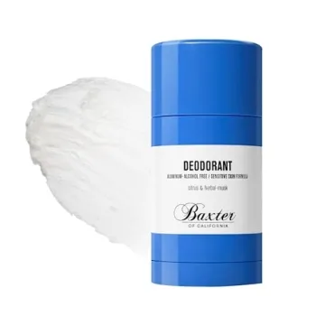 Baxter Deodorant for Men, Citrus & Herbal Musk, 2.65 oz
